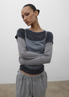[MADE] Toke SET - Layered Long Sleeve Tee, Sleeveless