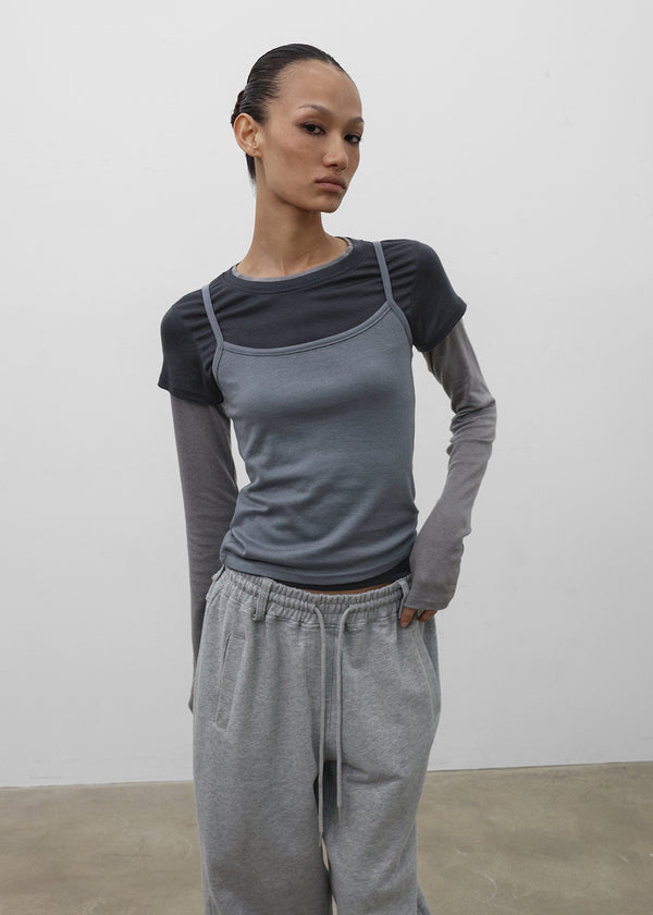 [MADE] Toke SET - Layered Long Sleeve Tee, Sleeveless