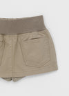 Chape banding pleated skirt-pants