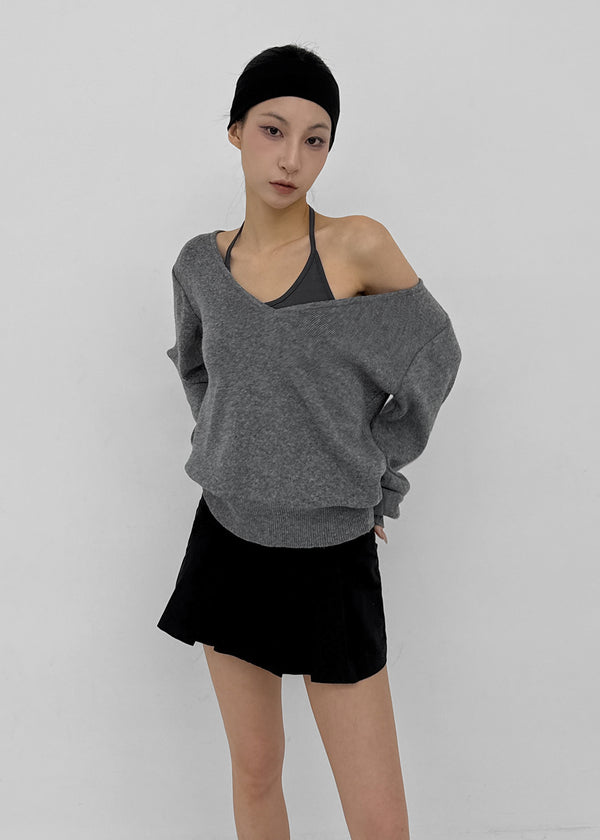 Incipi Deep V-Neck Knit