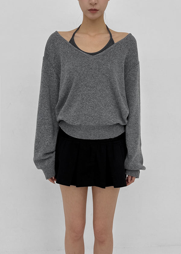 Incipi Deep V-Neck Knit