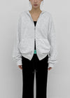 (UNISEX) Swine Two-Way Zip-Up Hoodie