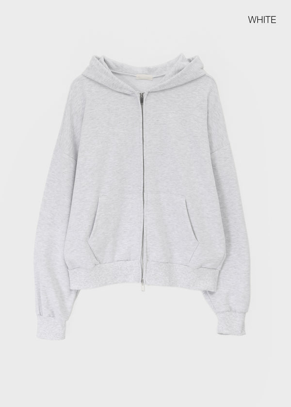(UNISEX) Swine Two-Way Zip-Up Hoodie