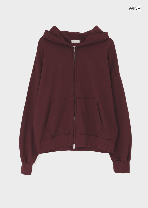 (UNISEX) Swine Two-Way Zip-Up Hoodie
