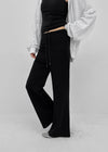 Insurgent bootcut elastic pants