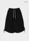 (UNISEX) Clande Banding Cargo Bermuda Shorts