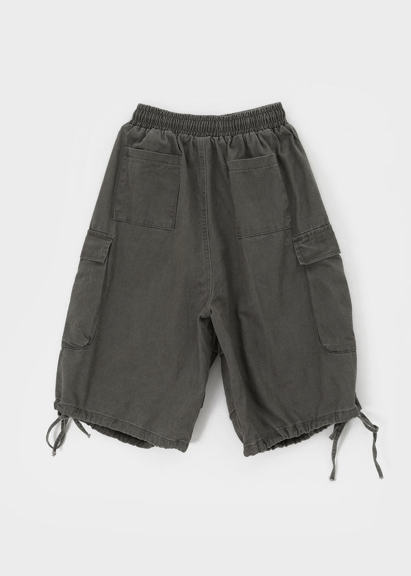 (UNISEX) Clande Banding Cargo Bermuda Shorts