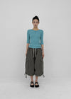 Brine Ribbed Henley Neck Sleeveless Tee
