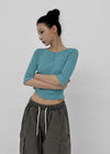 Brine Ribbed Henley Neck Sleeveless Tee