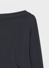 [MADE] Yuyu Strap Asymmetrical Long Sleeve Tee