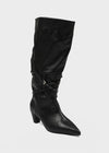 Clink slouchy stiletto long boots