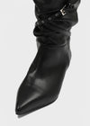 Clink slouchy stiletto long boots