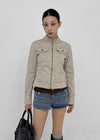 Chay Vintage Slim Cotton Jacket