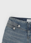 Difile Napoleon denim shorts