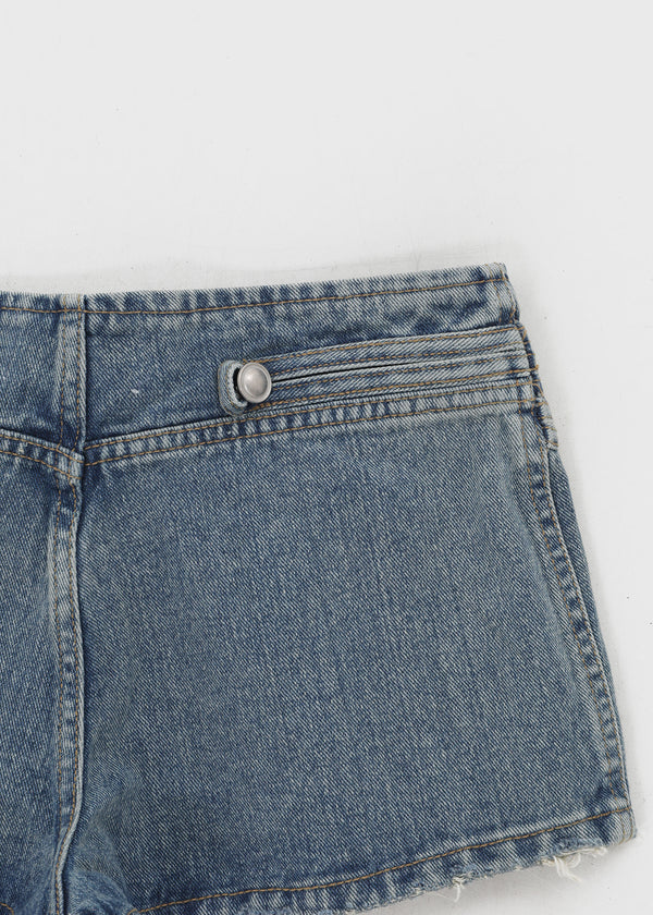 Difile Napoleon denim shorts