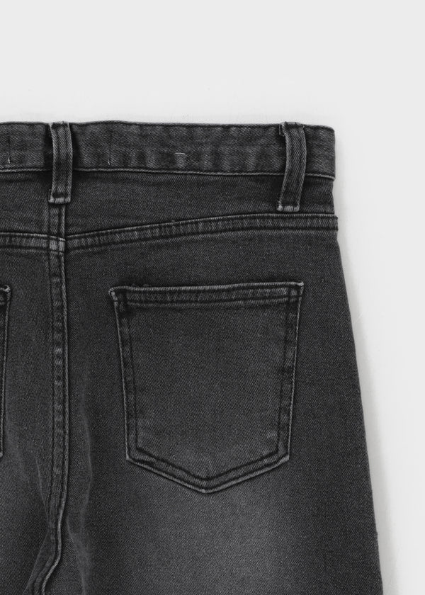 Vixen Slit Capri Denim Pants