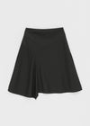 Eve Striped Flare Midi Skirt (Belt Set)