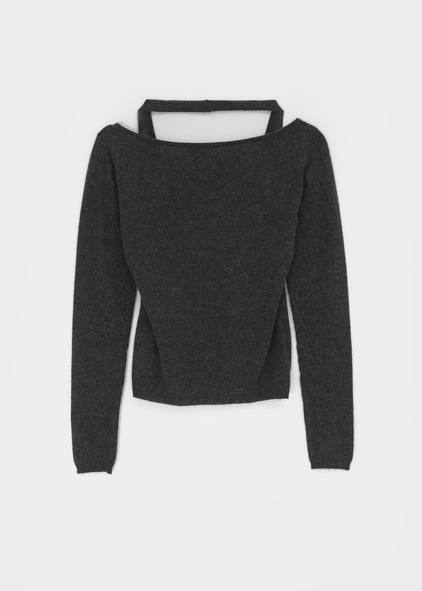 [MADE] Yurian Halter Layered Knit