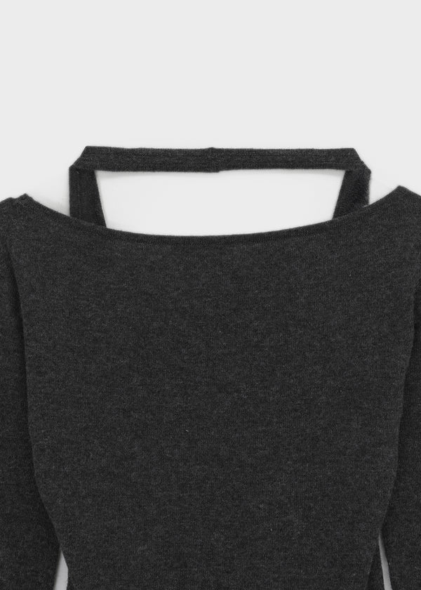 [MADE] Yurian Halter Layered Knit