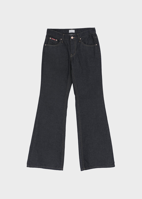 Louve Low-waist Bootcut Non-Fade Denim Pants