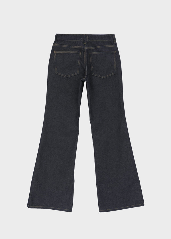 Louve Low-waist Bootcut Non-Fade Denim Pants