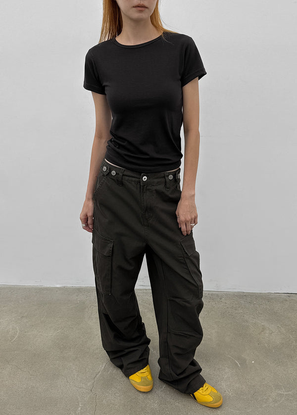 Haern Round Basic Short Sleeve Tee