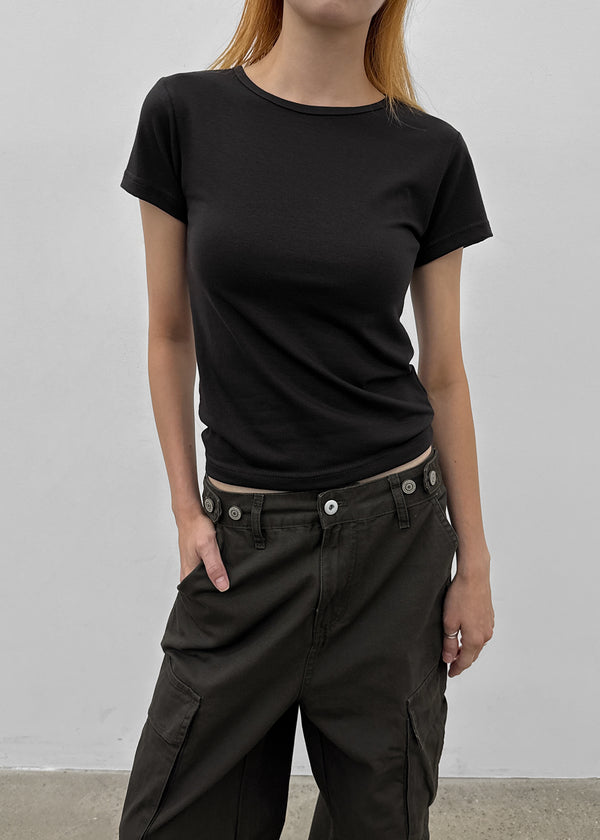 Haern Round Basic Short Sleeve Tee