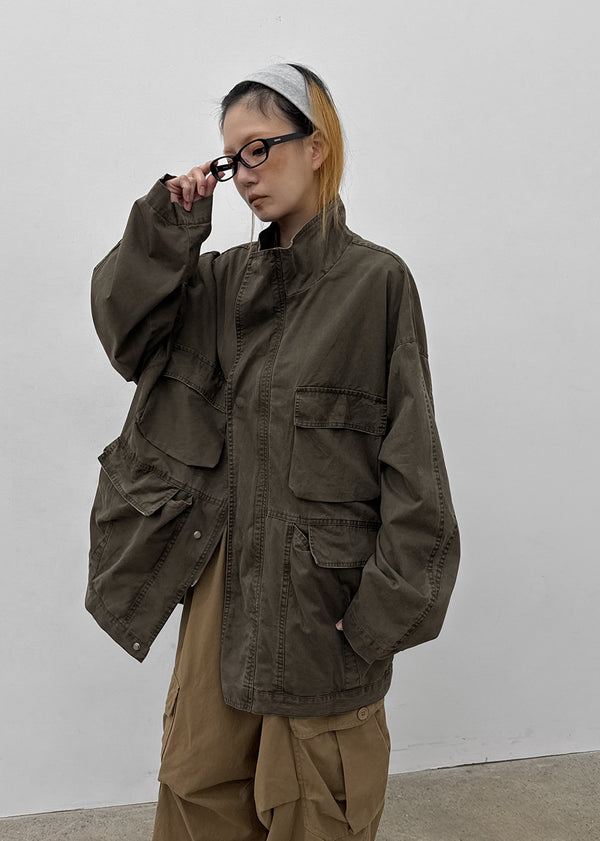Dairun washed field jacket