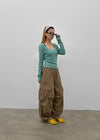 (UNISEX) Boenti Wide Cargo Pants