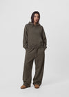 [B-BASIC] Heavy Sweat Wide Two-Way Pants