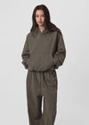 [B-BASIC] Mabigat na Pawis Oversized Fit Hoodie