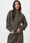 [B-BASIC] Sudadera con capucha pesada con cremallera