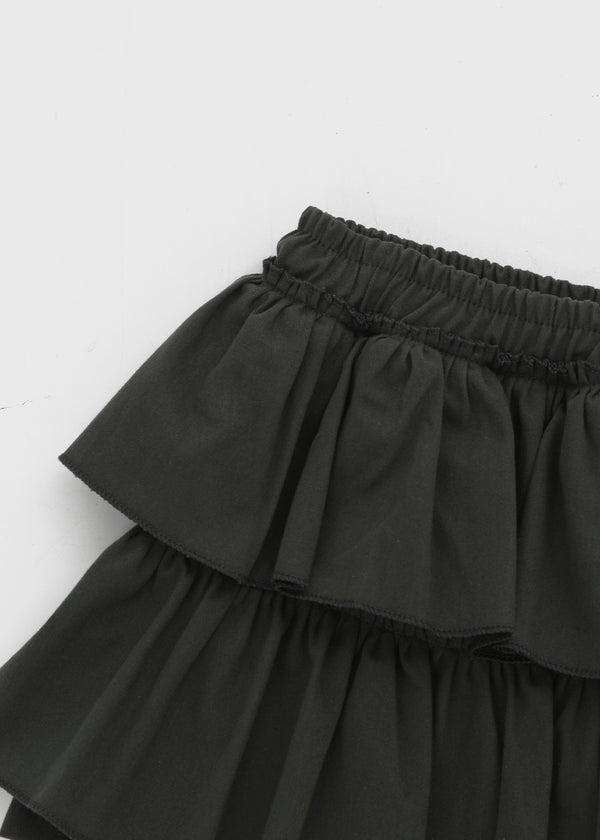 Noard tiered mini skirt pants
