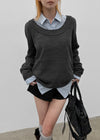 Baudwin suede shorts