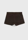 Baudwin suede shorts