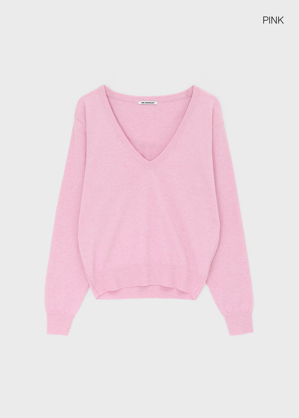 [MADE] Budri Deep V-Neck Knit