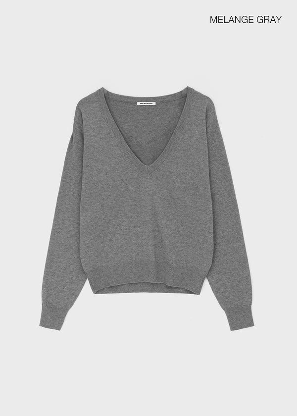 [MADE] Budri Deep V-Neck Knit