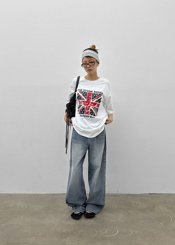 Laeren printed short-sleeve tee