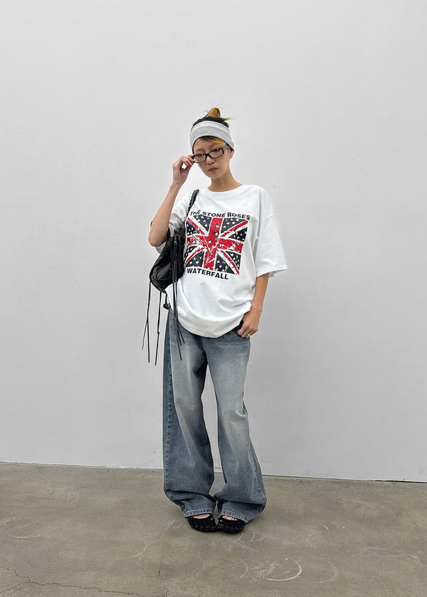 Laeren printed short-sleeve tee