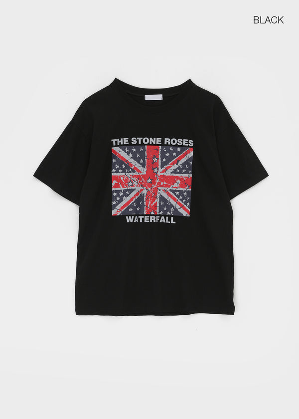 Laeren printed short-sleeve tee