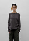 [MADE] Seasoning Basic Loose Fit Long Sleeve Tee