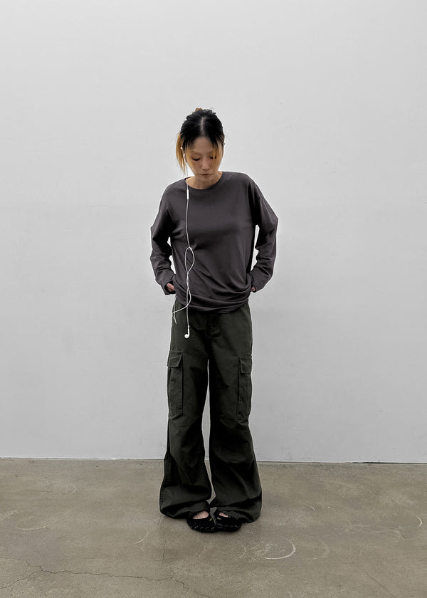 [MADE] Seasoning Basic Loose Fit Long Sleeve Tee
