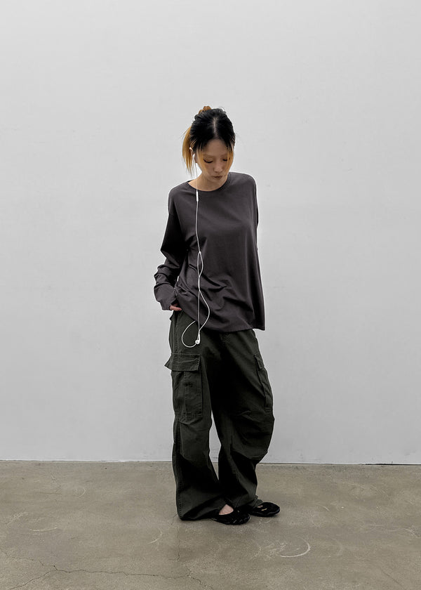 [MADE] Seasoning Basic Loose Fit Long Sleeve Tee