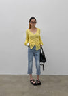 Glamt V-neck knit cardigan