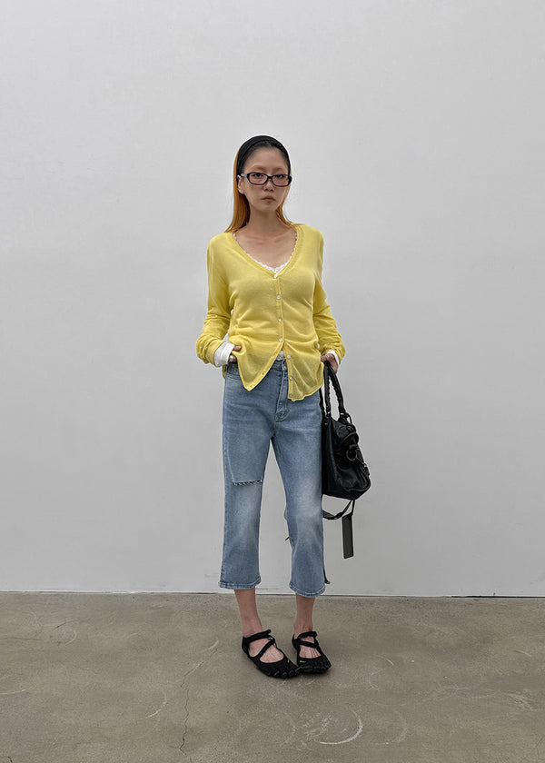 Glamt V-neck knit cardigan