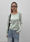 [MADE] Thezbee Rundhals Langarmshirt