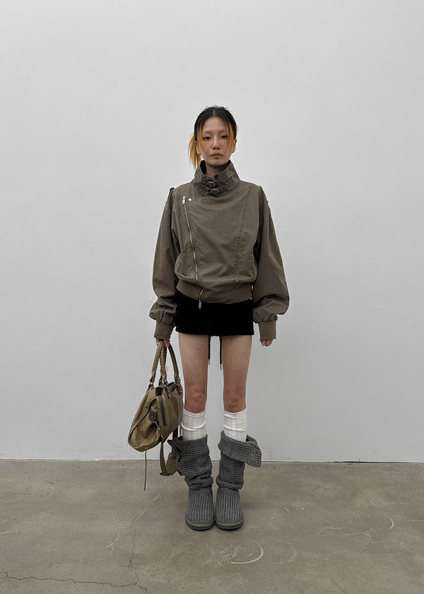 [MADE] Baylot High-Neck Cotton Jumper