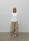(UNISEX) Boenti Wide Cargo Pants