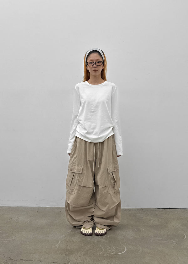 (UNISEX) Boenti Wide Cargo Pants