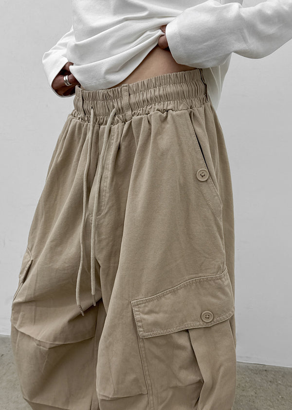 (UNISEX) Boenti Wide Cargo Pants